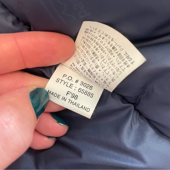 Vintage 1998 Patagonia Insulated Mountain Red Parka Jacket 65885 - Picture 9 of 12